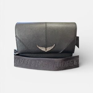 Zadig & Voltaire Lolita Wings Leather Crossbody Bag